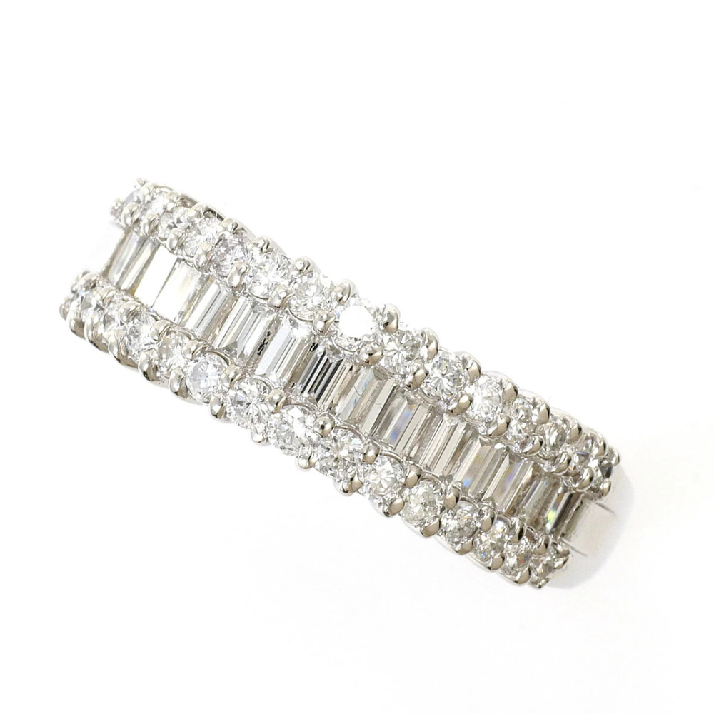 VINTAGE Silver Diamond Ring